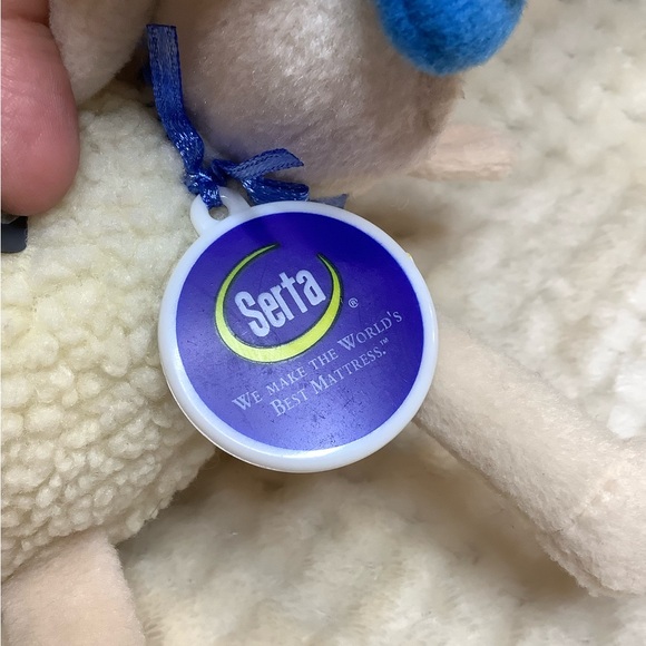 Serta Sleep Number 1/16 Counting Sheep Plush Baby Lamb w Pacifier and Tags - Picture 13 of 16